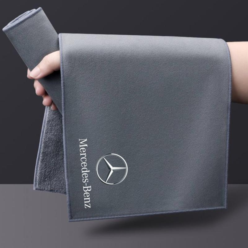 Car Washing Towel Thickened Soft Cloth Cleaning Tools For Mercedes benz E GLK CLS A W204 W213 W221 ML ABR Apple Tree Accessories DL5