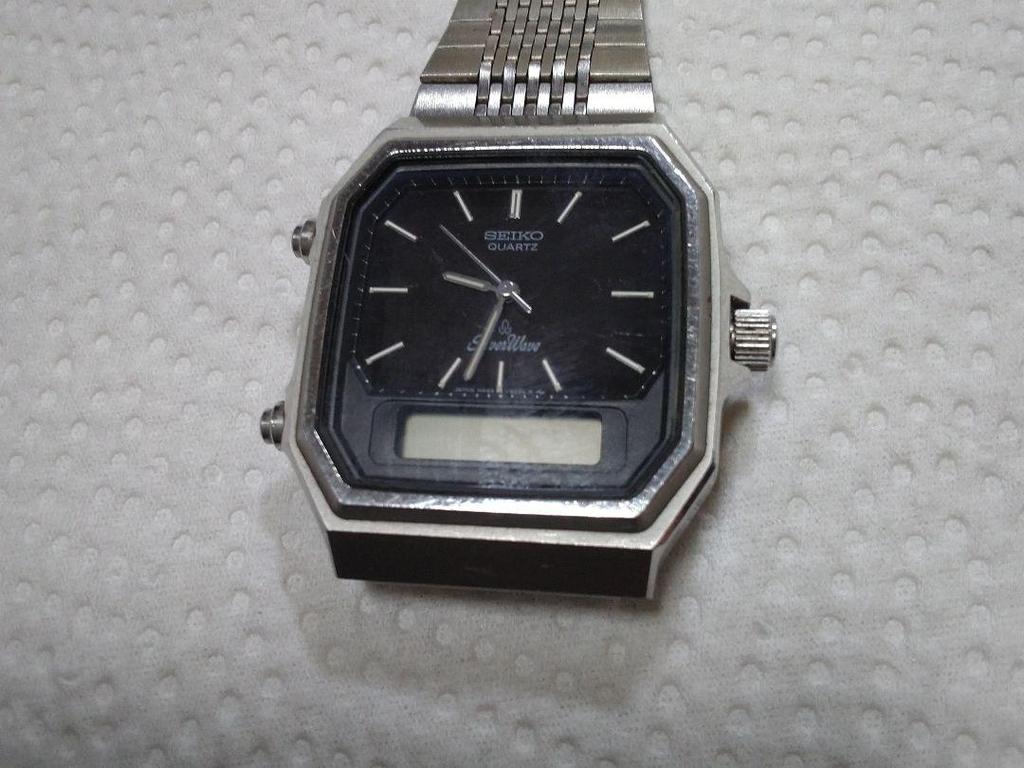 [USED] SEIKO - Silve Wave H449 502A