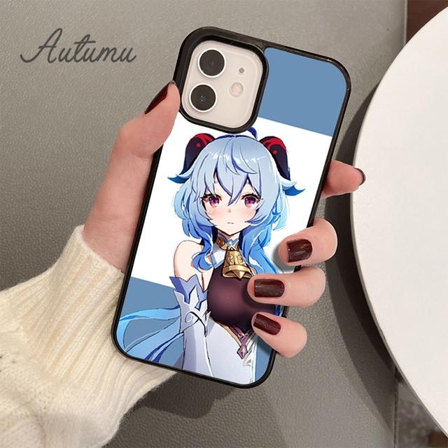 Genshin Impact GanYu Game Phone Case for iPhone 11 12 13 14 Pro Max mini XR XS SE 2020 6S 7 8 Plus Samsung Galaxy S21 S22 Cover