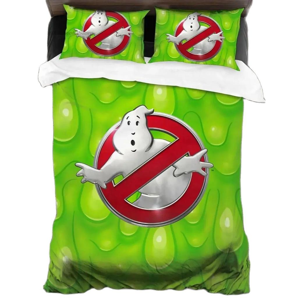 G-Ghostbusters Bedding Set 3D Printed Film Characters Cover Duvet for Adult Children Single Twin Full Queen King Size Bed Set