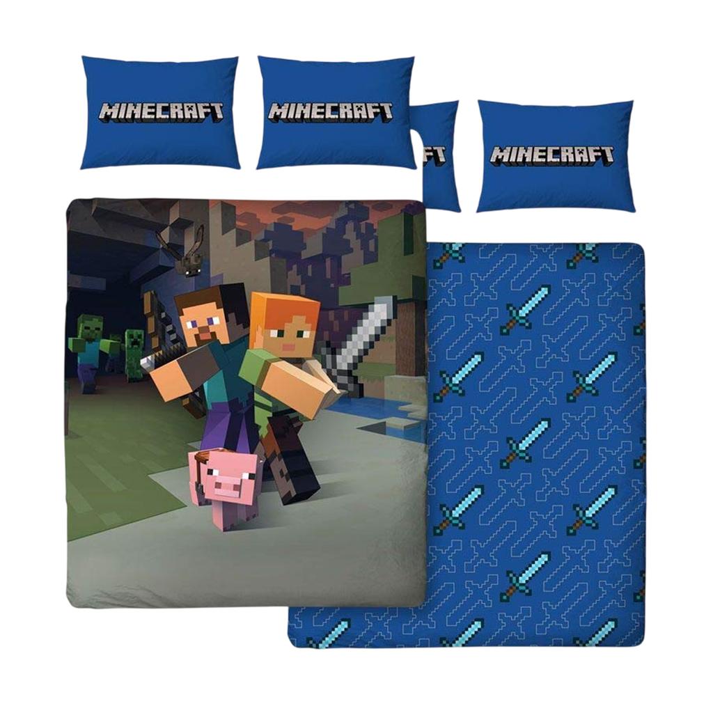Minecraft Good Guys Reversible Duvet Set