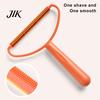 Comfortable Grip Epilator Portable Scraper Cat Dog Hair Remover with Long Handle Anti-Slip Ball Curved Reusable Widened Coverage Area Lint
