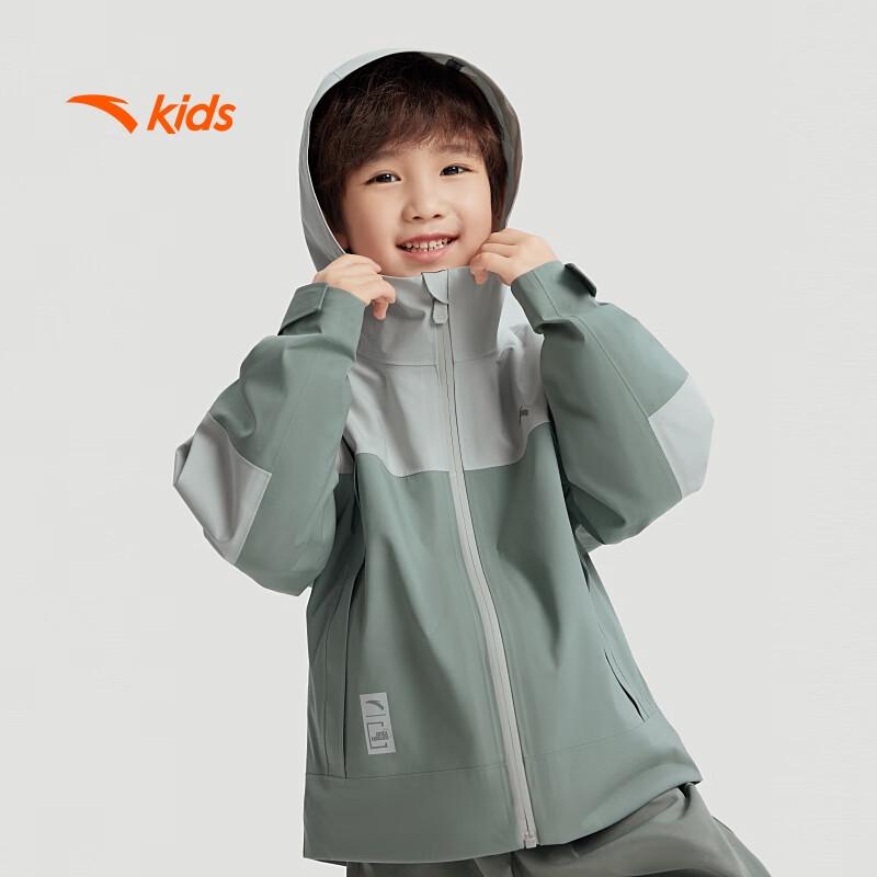 Anta Girls' Two-Piece Fleece Windproof Rainproof Sports Jacket A72446602
