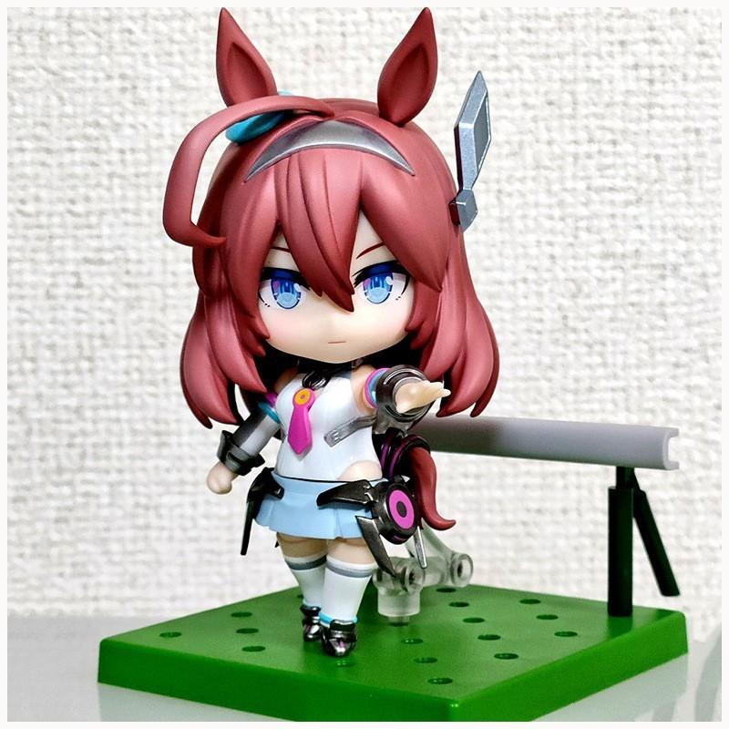 

Umamusume Pretty Derby Mihono Bourbon Pvc Figure With Face Swap Function For Collector Fans