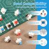 150 Pieces Keyboard Replacement Parts Compatible for Cherry MX Gateron Mechanical Keyboard LED Switches 3Pin Durable Waterproof