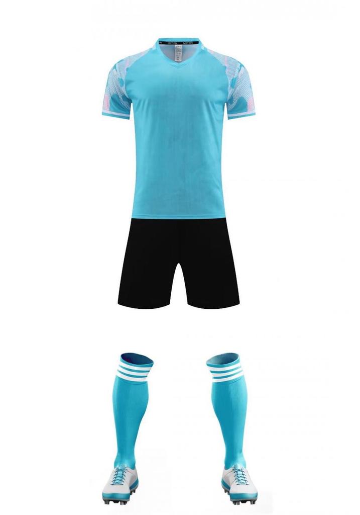 Youth & Kids Soccer Training Jersey Set - Unisex, Short-Sleeved, Ideal for Middle School & Kindergarten Students