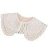 Korean Women Lace Fake Collar Shawl Wrap Embroidery Shirt Detachable Collars Removable Blouse Doll False Collar Decorative