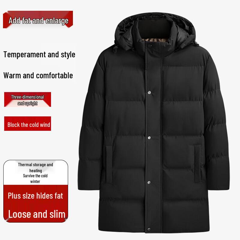 

Men s Plus Size Long Winter Parka 5XL