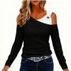 Women's Blouse Fashionable And Casual T-shirt Top