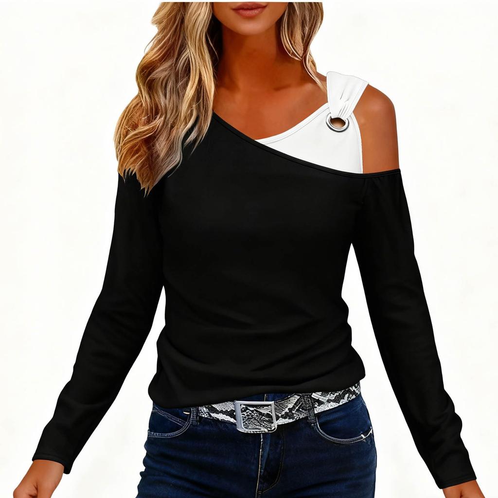 Women's Blouse Fashionable And Casual T-shirt Top