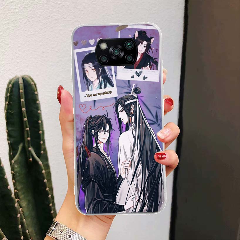 Mo Dao Zu Shi MDZS Manga For Xiaomi Poco X7 X6 X5 X4 Nfc F7 Ultra F6 F5 Pro Phone Case F4 Gt F3 M6 M5 M4 M3 5G Fundas Cover Coqu