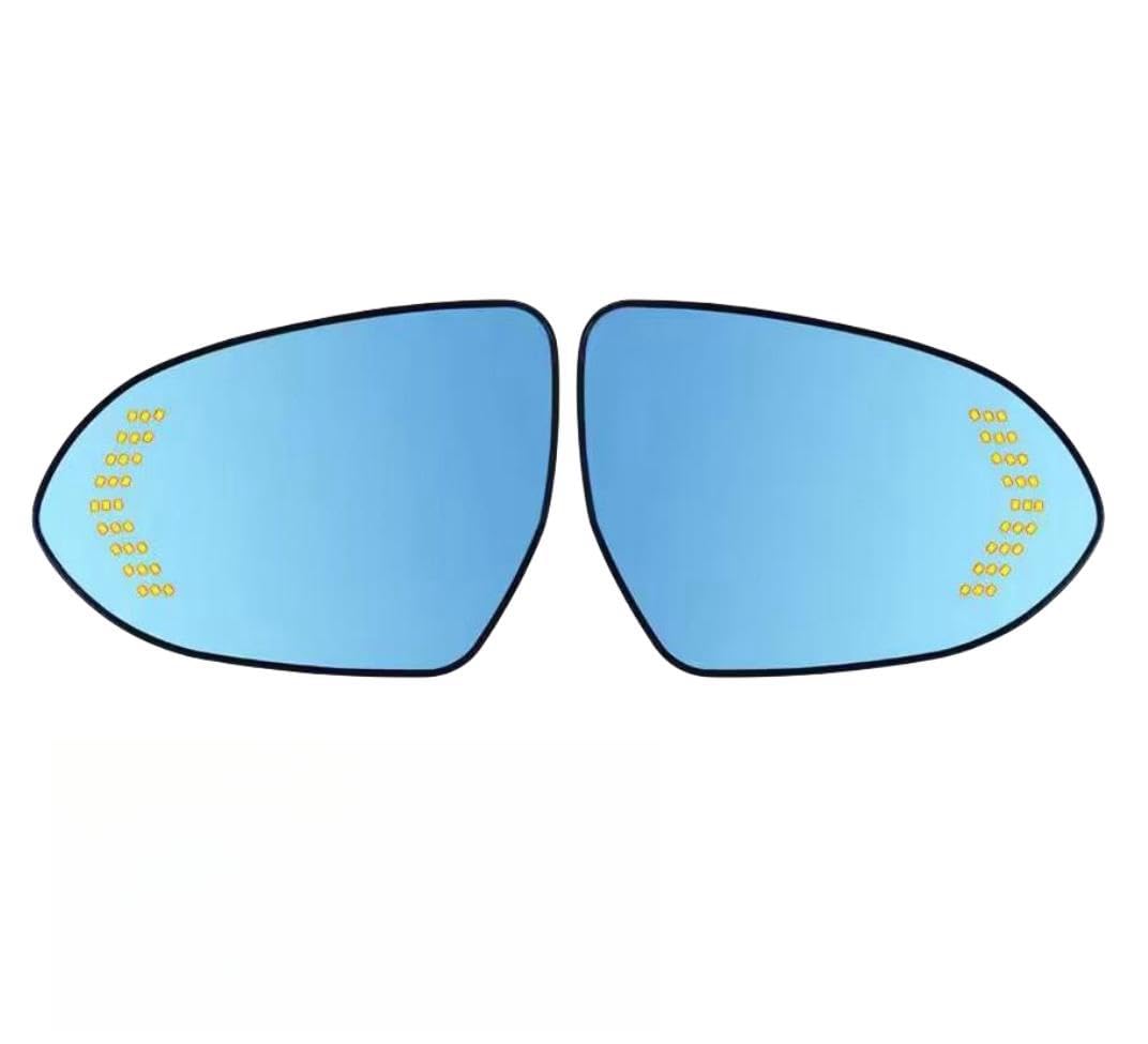 

New 86/BRZ Exclusive Exterior Blue Mirror Lens Sequential Turn Signal LED Interlocking with Heater S синій