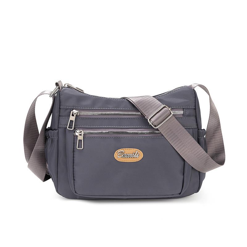 Nylonová taška Dámská taška Crossbody Mother Bag Vodotěsná velkokapacitní taška přes rameno