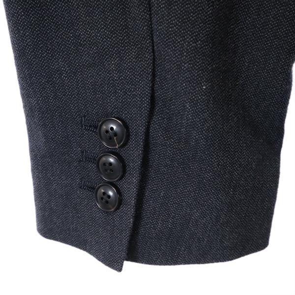 A.P.C. wool blend tailored jacket XS Navy Men's Used