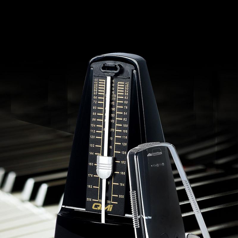 Guitar Metronome Piano Metronome Tower-Shaped Mechanical Metronomes Loud Sound Solid Music Metronome Tuner For Violin Drums