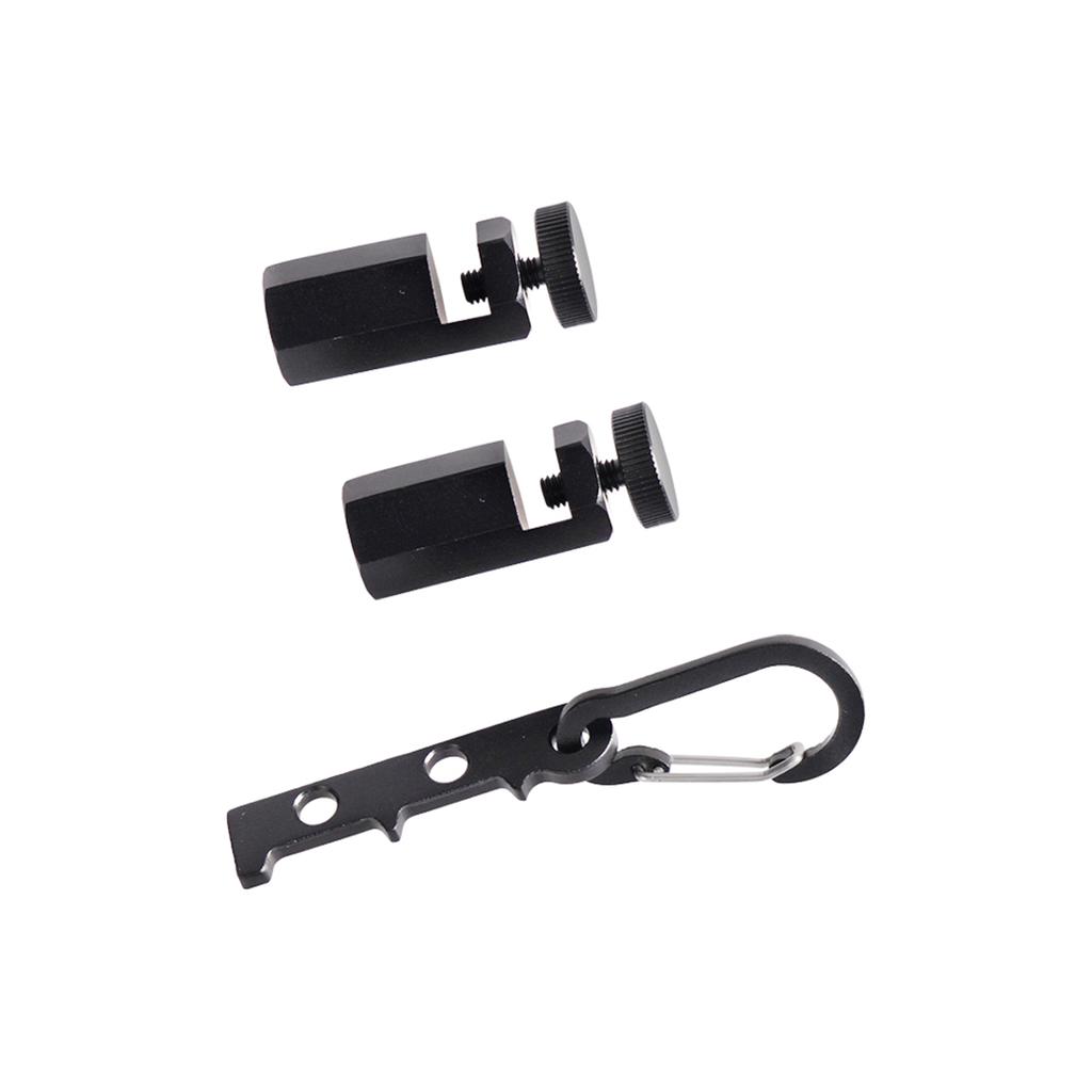 Tall Stair Gauges for Framing Square with Holder Carabiner Stair Guages Knobs Tool for Circular Saw Metal Stair