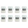 8Pcs Lock Type Faucet Quick Connector G1 2 Hose Faucet Coupling Adapter Fittings for Washing Machine