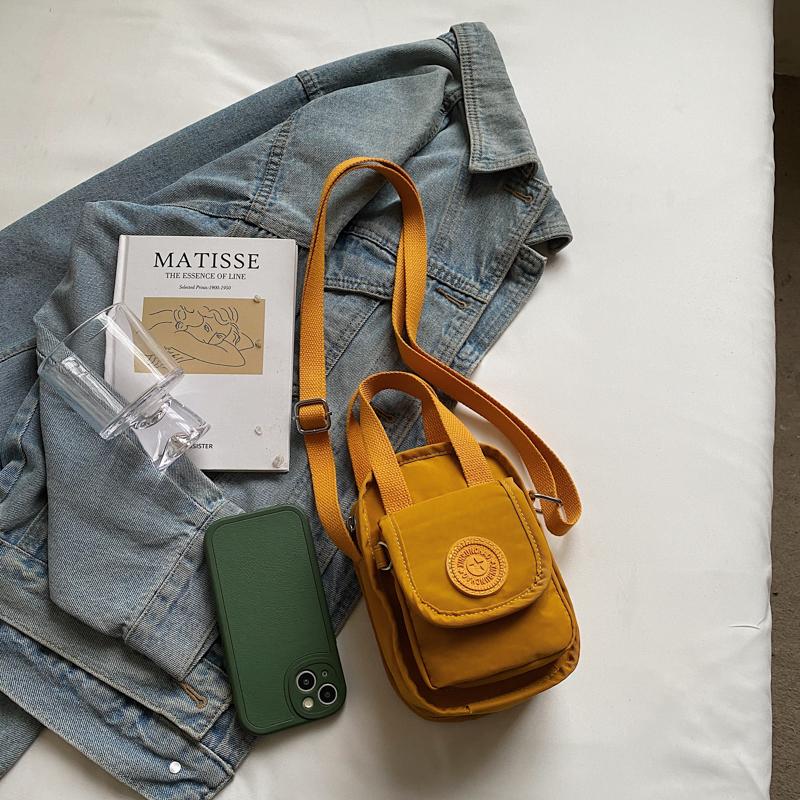 Mini Nylon Handbag Mother Bag Women's Shoulder Crossbody Bag Mobile Phone Bag