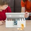 10-25 Eier Brutkasten Manuelles Drehen Stall Brutapparat Temperaturregelung Bauernhof Brutmaschine Huhn Ente Wachtel Vogel Aufzuchtbox Eier