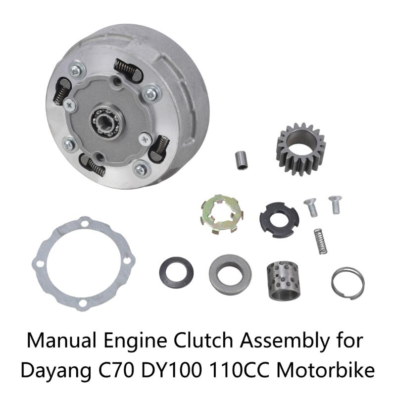 Motorcycle Clutch for Dayang C70 DY100 110CC Engine Clutch Assembly Oil-cooled Engine Parts