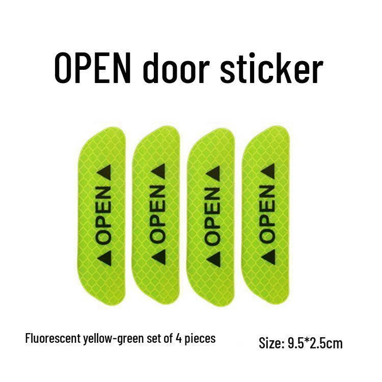 

Car Door Safety Reflective Strips: Night Anti-Collision, Scratch-Resistant Rear Bumper Stickers