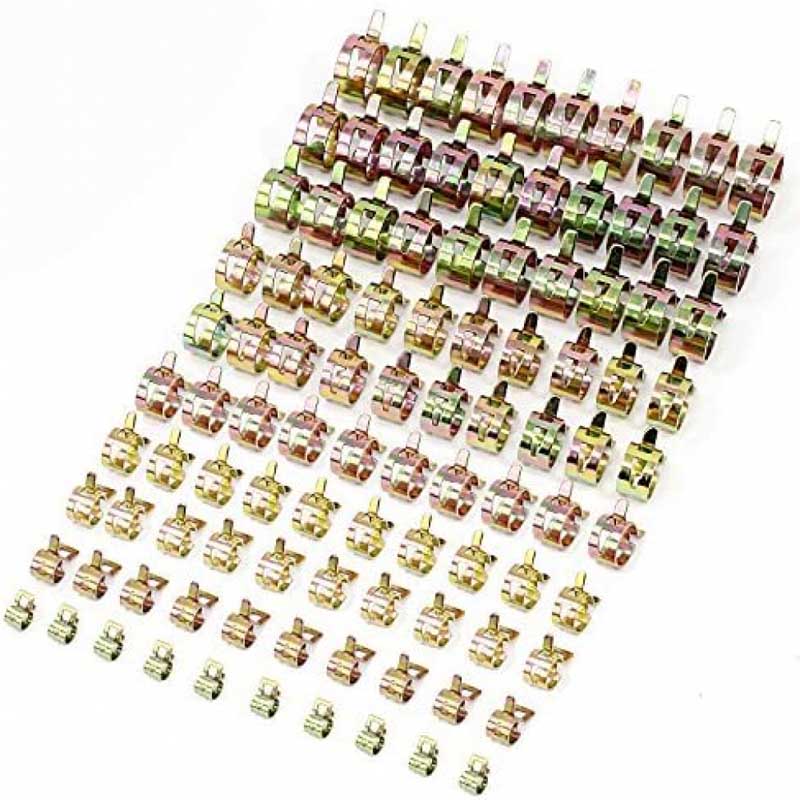 50 PCS Hose Clamp Pipe Clamp Hose Clips Hose Clamp Motorcycle