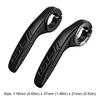 1 Coppia Manubri Manopole Manubrio Ausiliarie Leggere Manopola Manubrio Fine Manubrio Bicicletta Manubrio Sollievo dalla Fatica Ciclismo Accessori Bicicletta