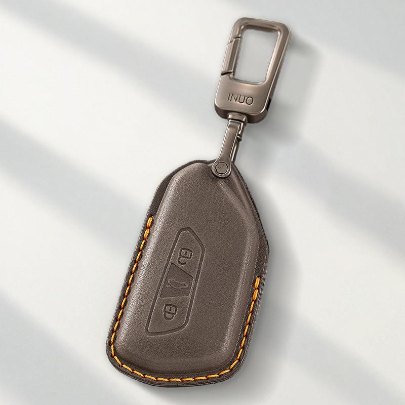 uwhxm4 Genuine Leather Protector for Volkswagen VW Golf  8MK8 ID 4 ID3for Skoda Octavia A8 MK4 Key Case Cover Fob