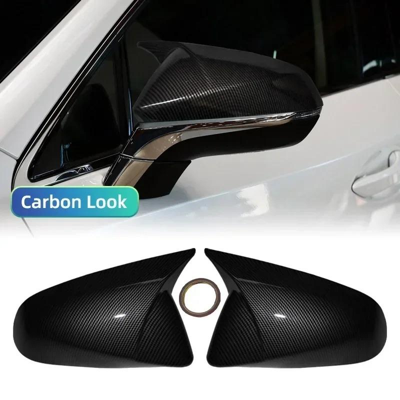 For Lexus NX 200/200t/300h RX 200t/300/350/450 Side Mirror Cover Cap ABS Plastic Carbon Fiber Patter Car Exterior  Accessories