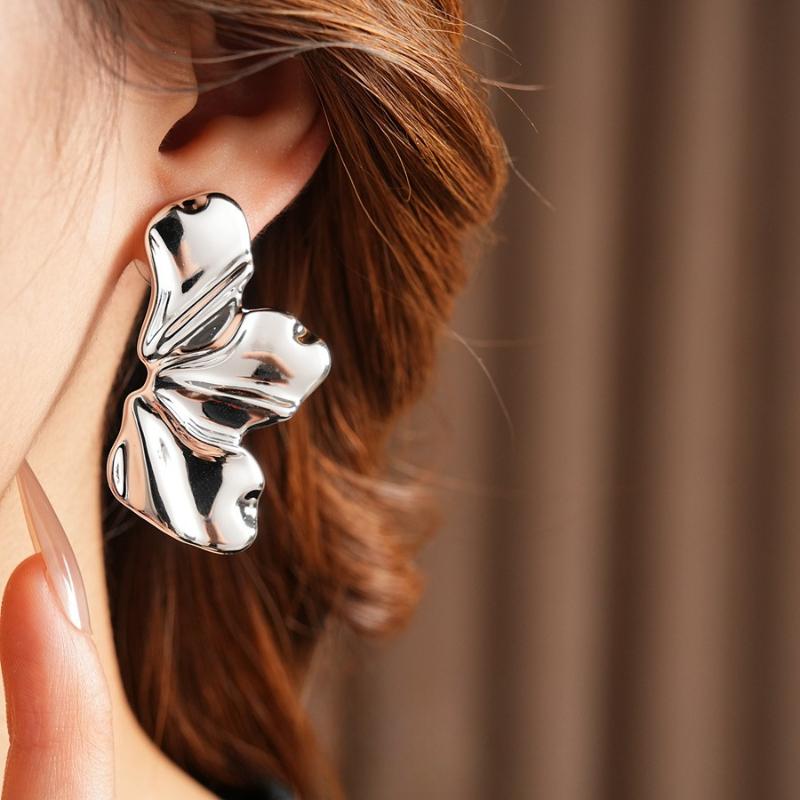 925 Silver Rhinestone Hoop Earrings for Women Exquisite Round Circle Earrings Minimalism Daily Wearing Fashion Jewelry