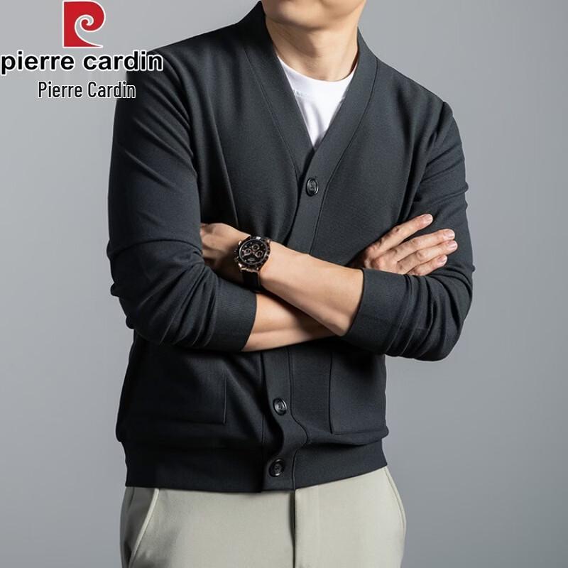 Pierre Cardin Men's V-Neck Knit Cardigan