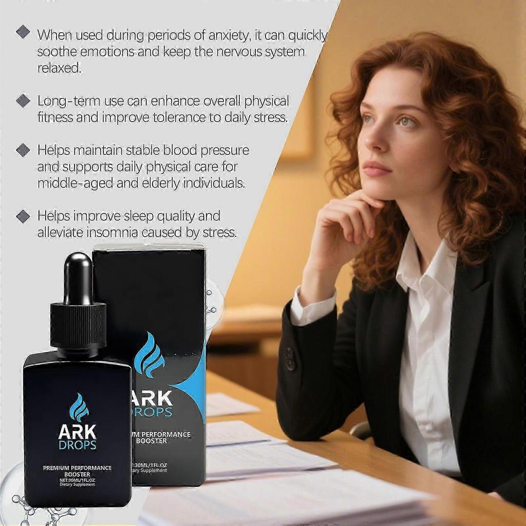 1-3x ARK Drops - Breathe & Focus Formula Bad Breath Removing Drops