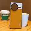 Double Pigment Leather Lens Raised Protective Lens Phone Case For Poco F7 Ultra POCO F7 Pro Camera Protection Cover