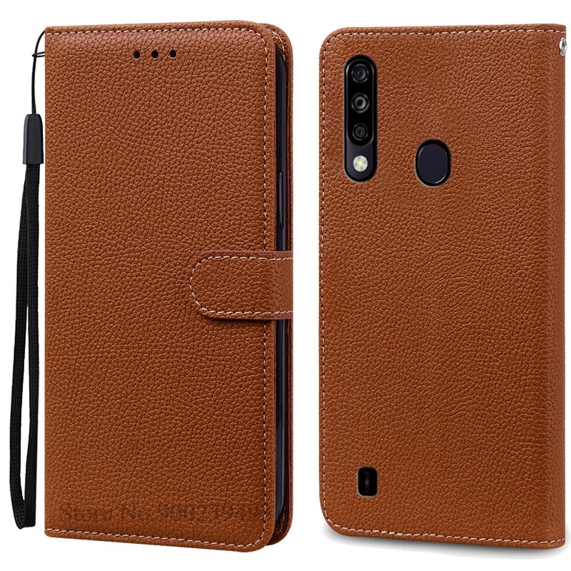Pro ZTE Blade A7 2020 Pouzdro Silikonová Peněženka Kožené Vyklápěcí Pouzdro Pro ZTE Blade A7 2020 Pouzdro Měkký TPU Zadní Kryt Coque Fundas