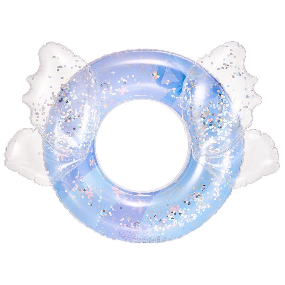 Xiaolü Thickened Mermaid Armpit Float: 110cm Adult Swim Ring with Fishtail Design