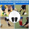 4 pezzi Parastinchi da Calcio Super Mini Parastinchi da Calcio Piccoli Comodi Parastinchi Protettivi Attrezzatura per l'Allenamento del Calcio Attrezzatura per Giocatori di Calcio