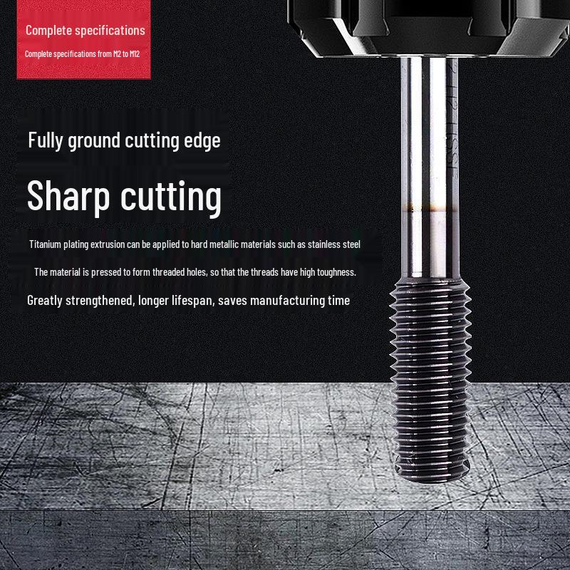 Jundingying M1.6x0.35 Cobalt Black Titanium Forming Tap