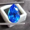 Beautiful Blue Sapphire Ceylon Natural Pear Cut 8.40 Ct Certified Gemstone