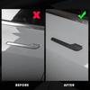 Tesla Model 3 Y 3 Highland 2024 Car Door Handle Protector Cover Sticker Aftermarket Accessories Car Door Handle (Bright Black)