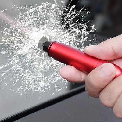Auto avārijas glābšanas rīks, logu lauzējs, drošības āmurs, metāla auto logu lauzējs, mazs un ietaupa vietu, ātri izsitiet automašīnas logu!