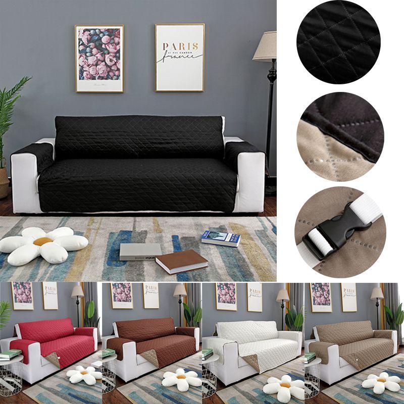 Strapazierfähiger Und Eleganter Waschbarer Sofa-Überwurf Mit Rutschfestem Armlehnendesign