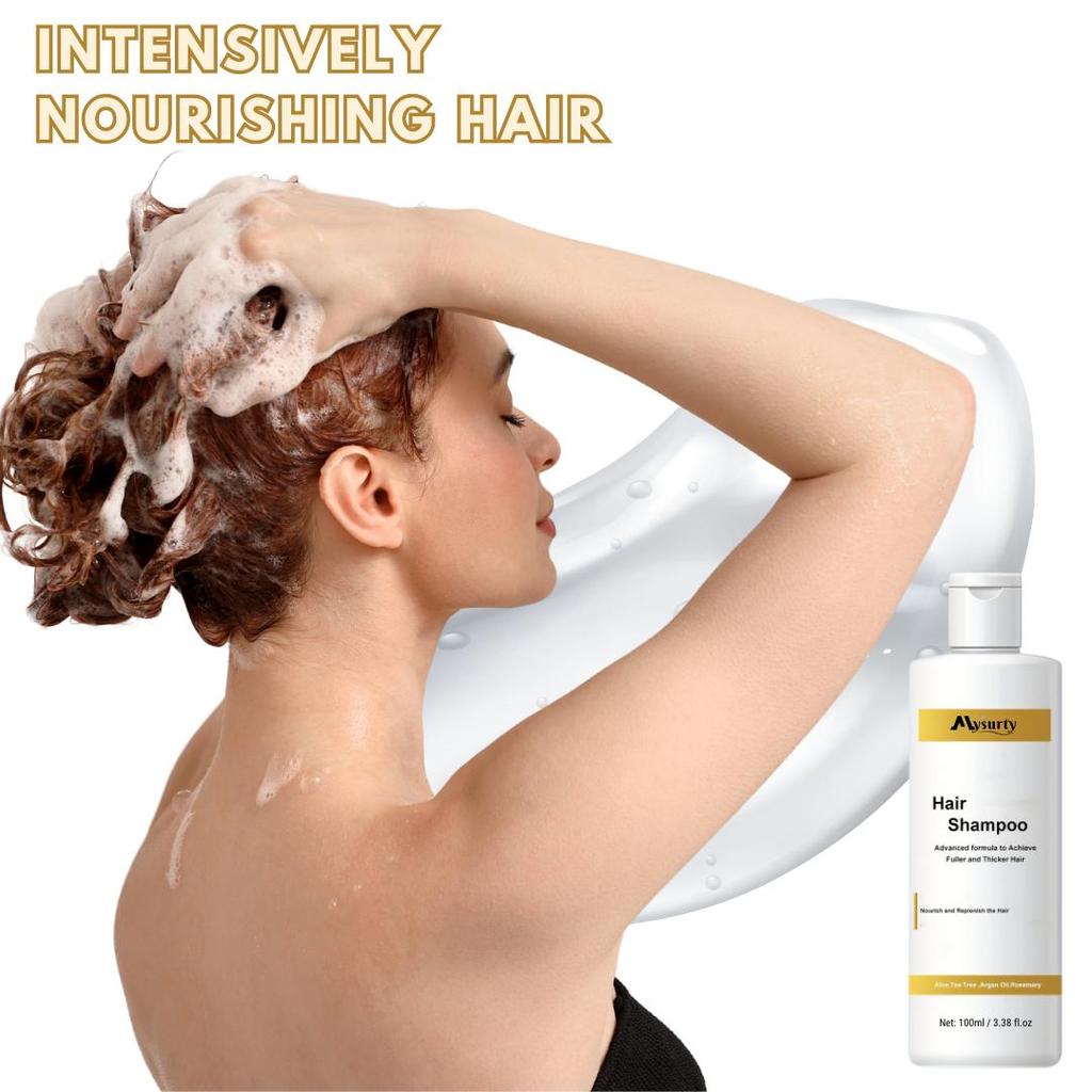 Argan, Tea tree and Rosemary base Shampoo for Thicker hair | Shampoo Repairs, Strengthens, & Nourishes All Hair Types