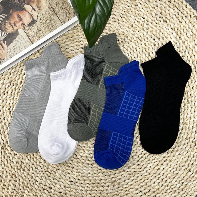 3/5/10 Pair of Men's Running Socks Sports Quick-drying Breathable Mesh Sports Socks Light and Comfortable Deodorant Socks