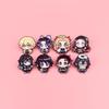 1/8Pcs Anime Demon Slayer Enamel Pin Cartoon Brooches For Clothing Accessories  Lapel Badges Jewelry Fans Collection Gift