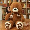 AMIRA TOYS Large Teddy Bear Plush Toy with Scarf - Cute Bear Stuffed Animal - Perfect Gift (Pink, 120cm)