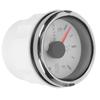 52mm 2in Water Level Gauges 9‑32V DC Smart Alarm for Marine Boat RV 0‑190ohm European Sensor Blanc