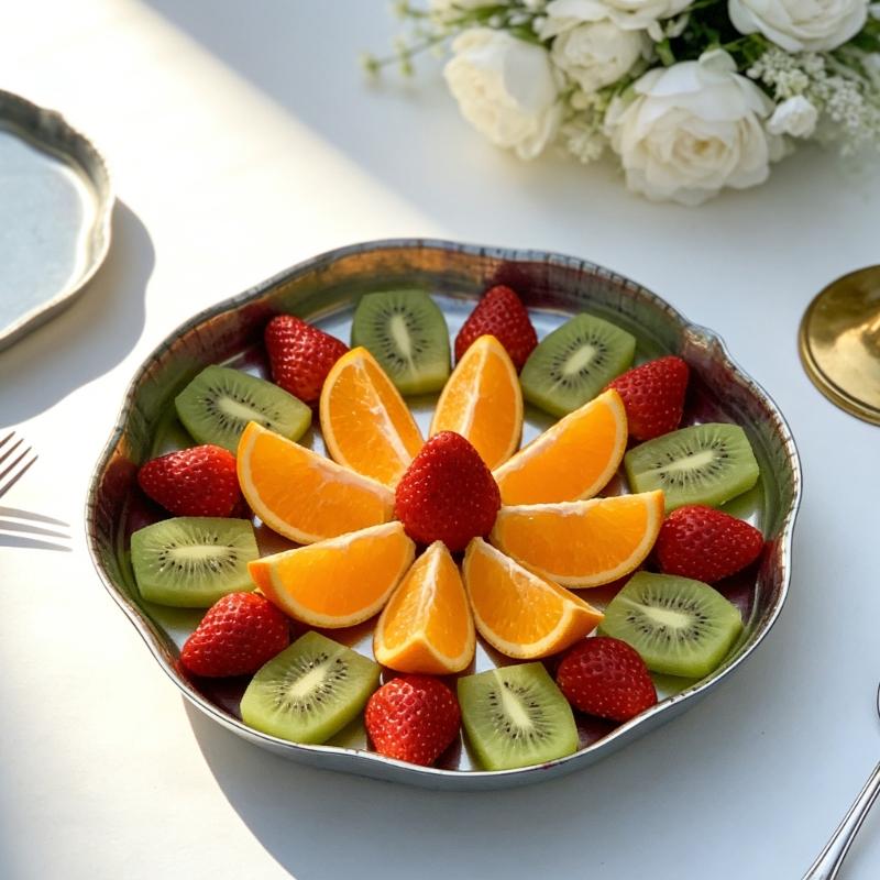 Snacks Tray Bowl Chip & Dip Serving Pieces Centerpieces 9 Cluster Decorative Bowls Cluster Serving Bowls Wedding Gift