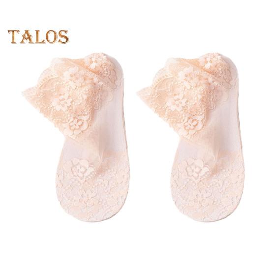 

Женские кружевные носки, сетчатые прозрачные цветочные кружевные носки до щиколотки, летние ультратонкие сетчатые оборчатые носки для девочек-подростков розовый