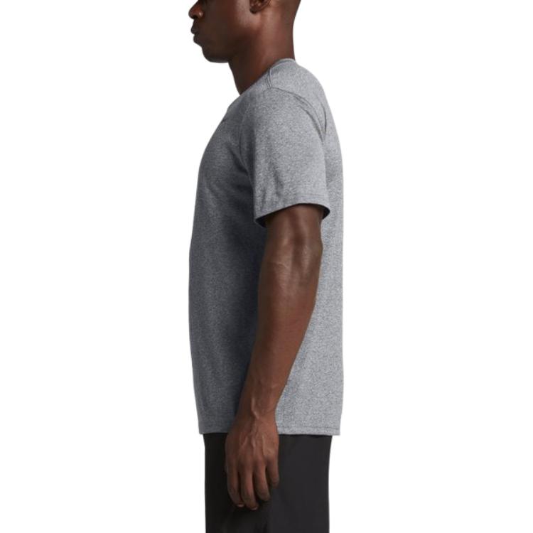 New Nike Dri Fit T Shirt Men's Gray 718834-091