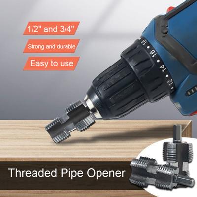 Utensile Filettatrice per Tubi Acciaio Rapido Inossidabile Resistente alla Corrosione Installazione Rubinetto Accessori Filettatrice per Tubi